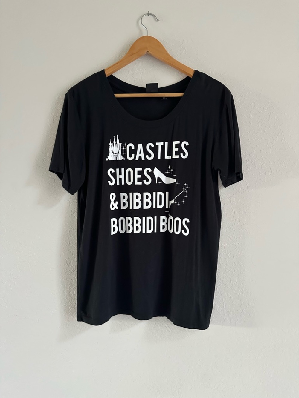 Disney Womens Tee with White Castle